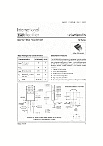 DataSheet 12CWQ04FN pdf